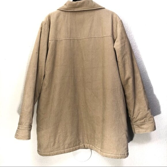 Blair 80s Vintage Sherpa Lined Corduroy Coat - Picture 4 of 8